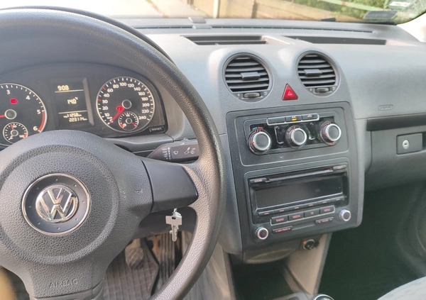 Volkswagen Caddy cena 26000 przebieg: 233200, rok produkcji 2013 z Lębork małe 277